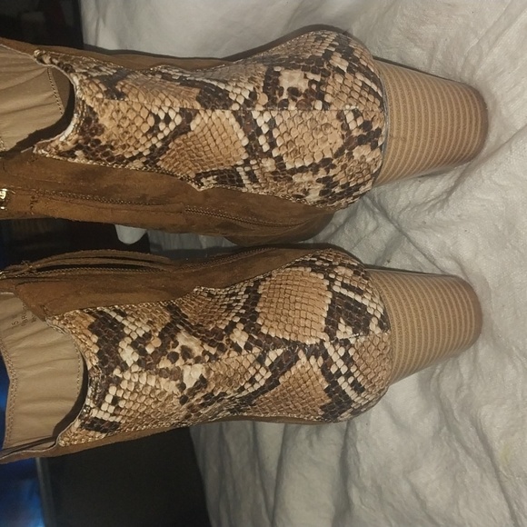 Torrid suede and snake boots - Picture 3 of 7